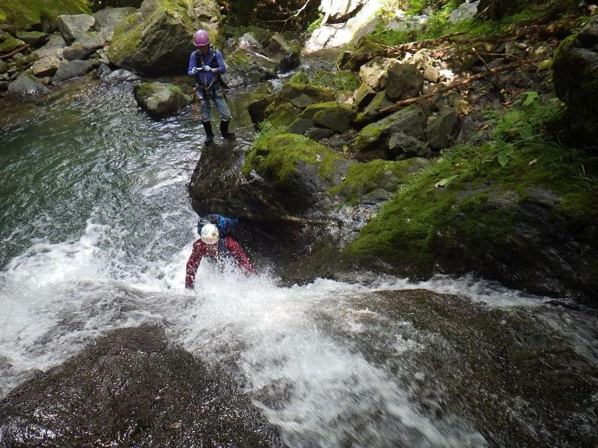 沢登り初体験