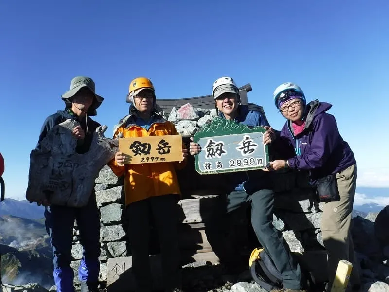 剱岳山頂(本峰組)