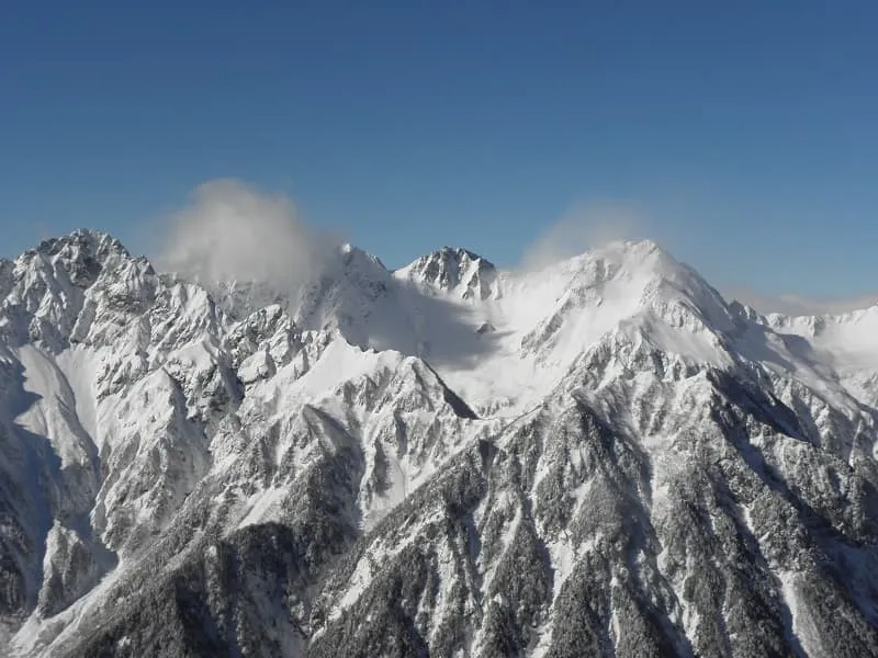 穂高連峰