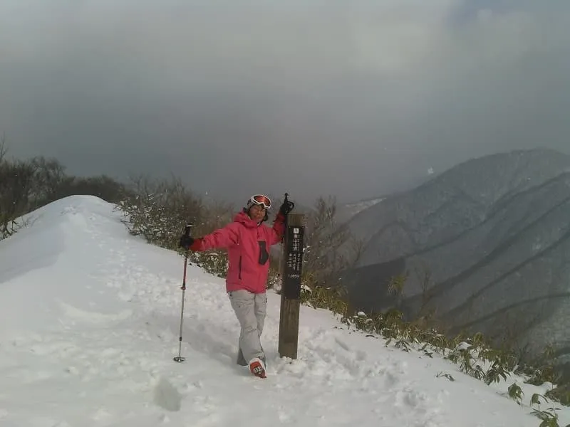 象山山頂で