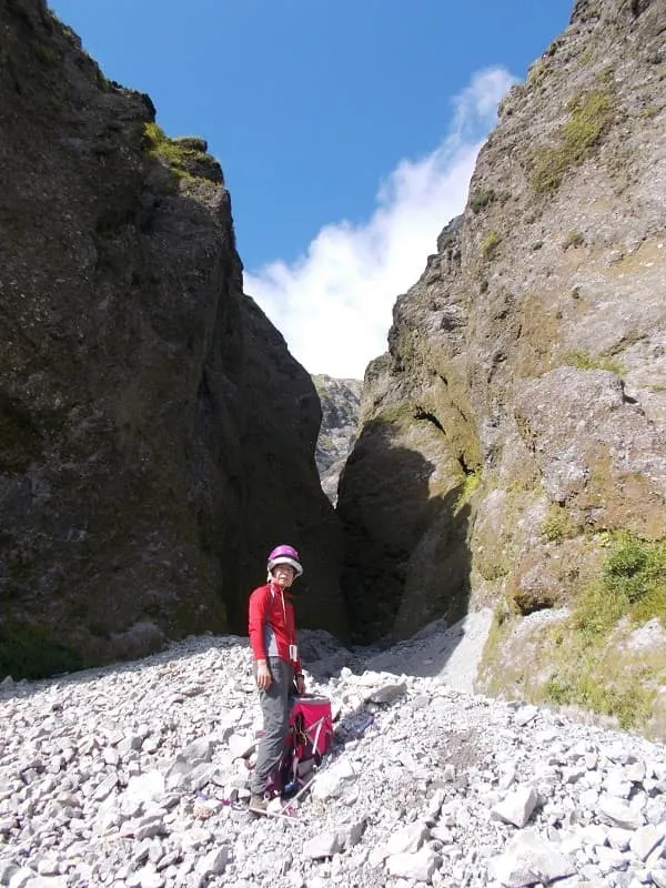 ニノ沢ゴルジュ