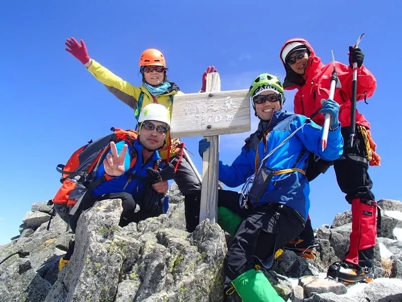 涸沢岳まで足を伸ばす