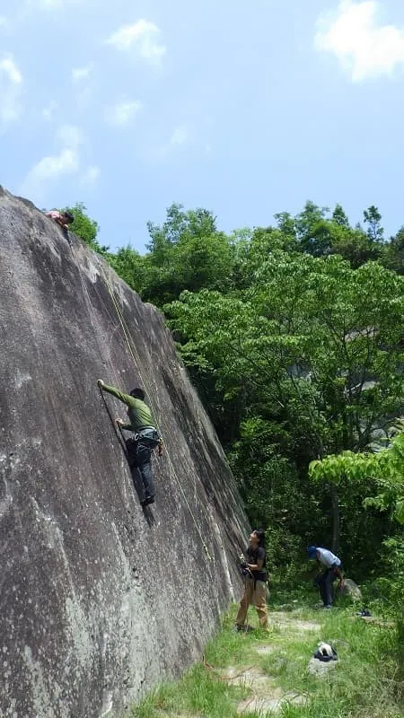 ホタルの会前のトレーニング