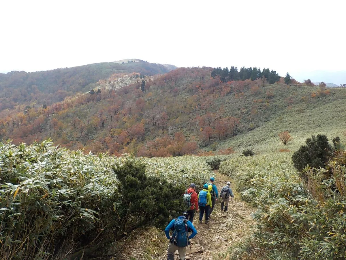 三ノ丸方面へ下る