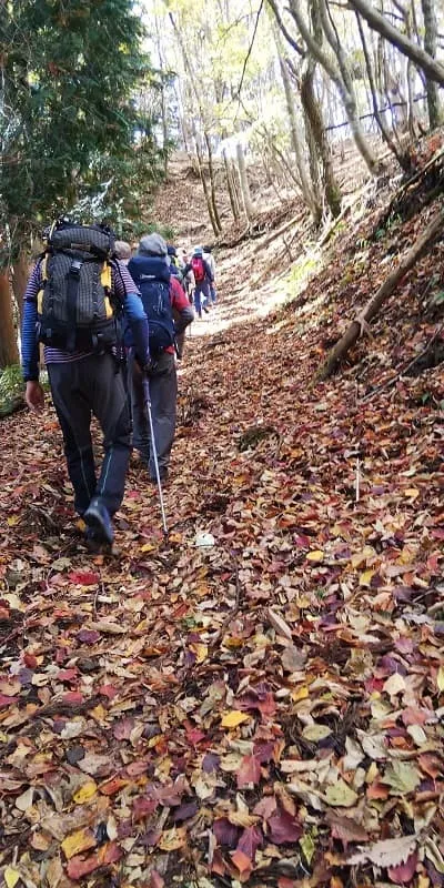 砥峰高原から峰山高原へ