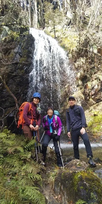 黒滝にも立ち寄りました